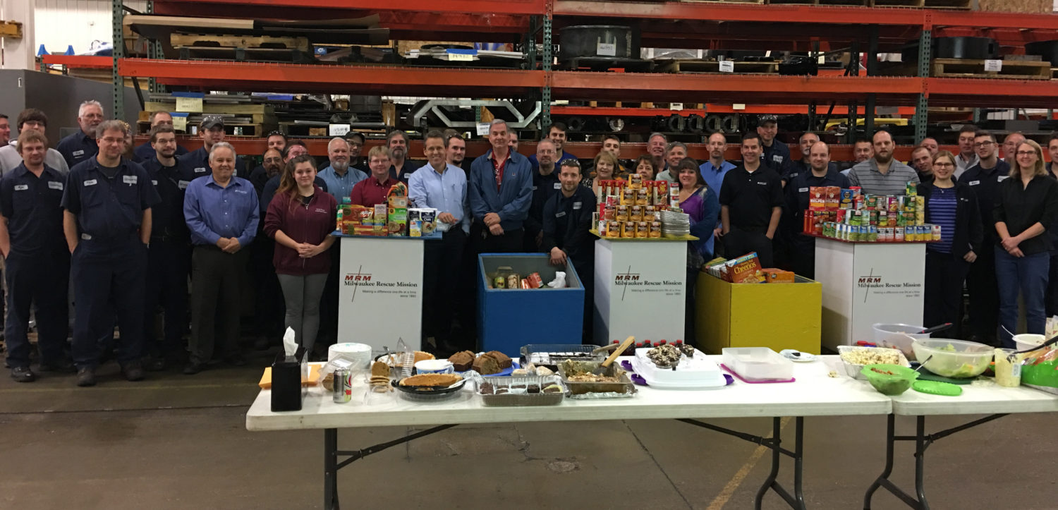 Milwaukee Rescue Mission Food Drive
