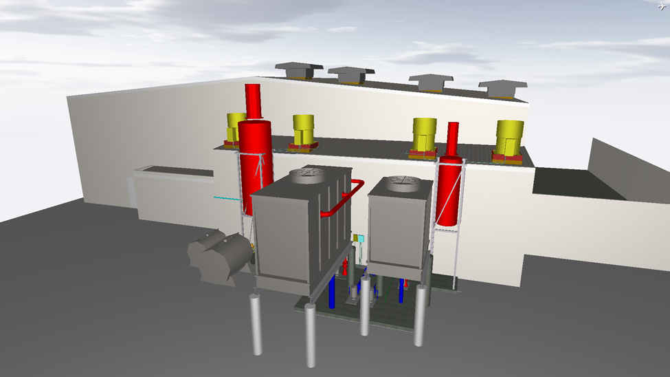 Exterior Dynamometer Testing Facility